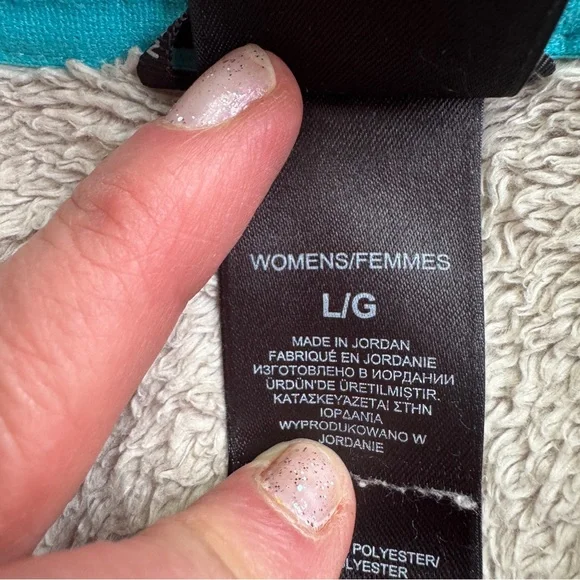 Northface beige women's fleece jacket size large - Picture 8 of 10